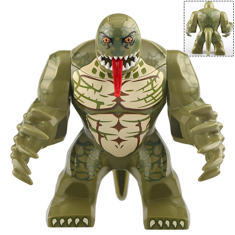 Lizard MCU Spider-man No Way Home (2021) Custom Brick Compatible Minifigure Toy
