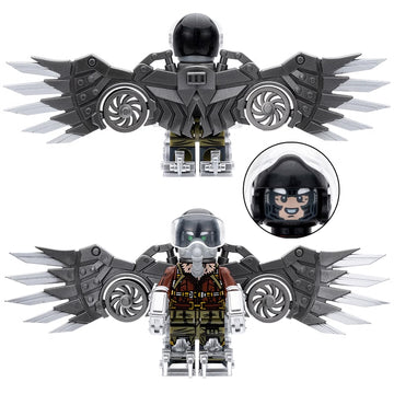 Vulture MCU Spider-man: Homecoming Custom Brick Compatible Minifigure Toy