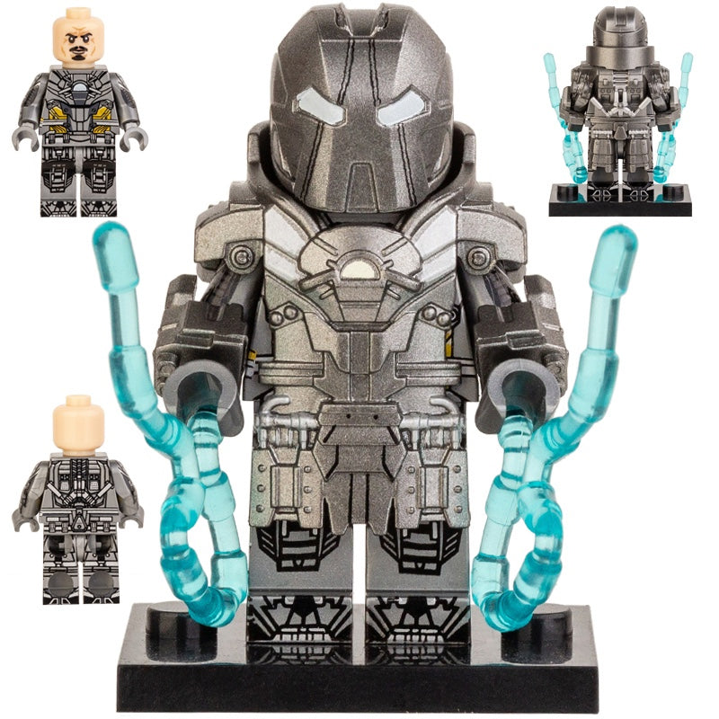 Whiplash Mk II Marvel Comic Custom Brick Compatible Minifigure Toy