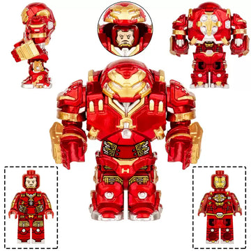 Iron Man Mk 44 Hulkbuster MCU Avengers: Age of Ultron Custom Brick Compatible Minifigure Toy
