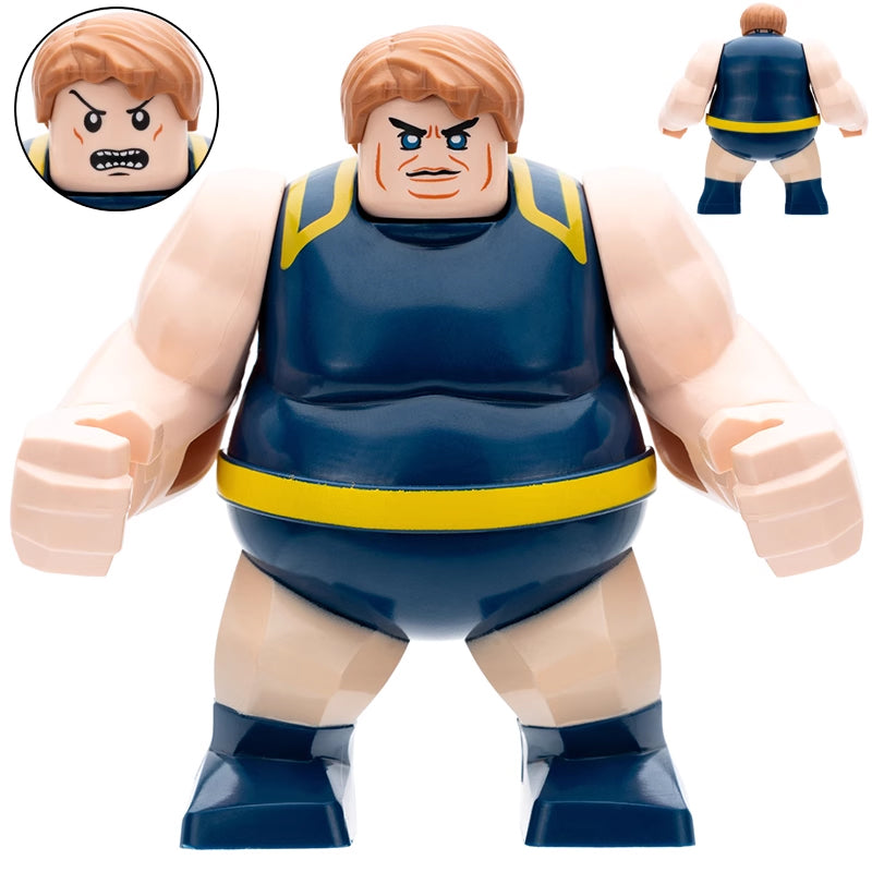 Frederick J. Dukes (Blob) Marvel Super Heroes Custom Brick Compatible Minifigure Toy