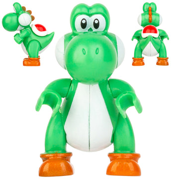 Super Mario Yoshi Green Dinosaur Character Custom Brick Compatible Minifigure Toy