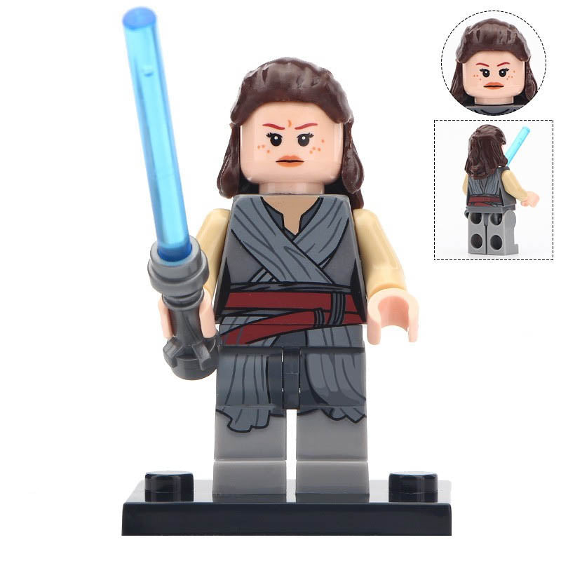 Star Wars The Last Jedi Rey Custom Brick Compatible Minifigure Toy