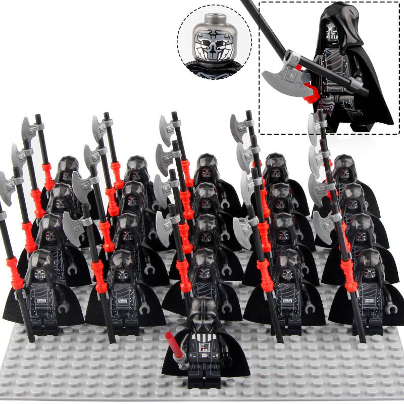 Ap'lek Knights of Ren Army Star Wars 21Pcs Custom Brick Compatible Minifigure Set