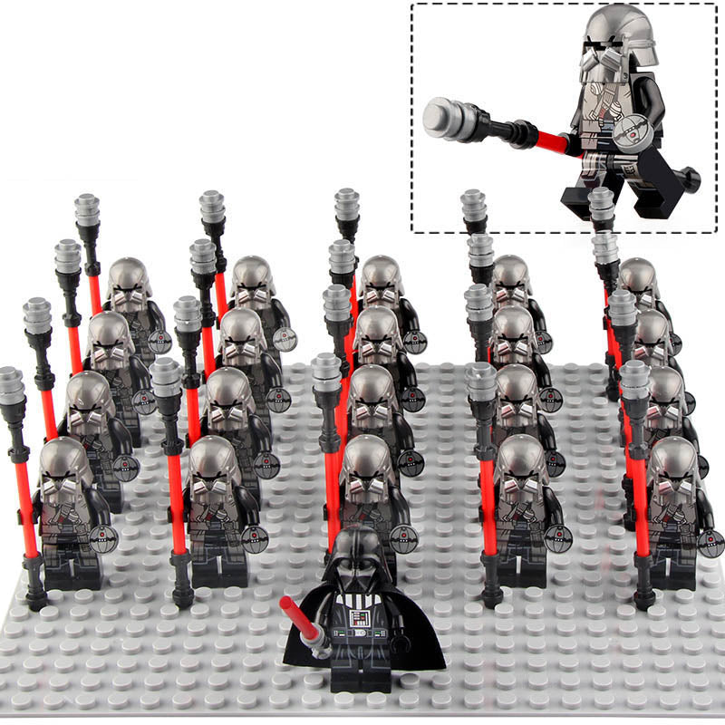 Star Wars Knights of Ren Ushar Army 21Pcs Custom Brick Compatible Minifigure Set