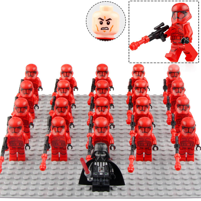 Sith Trooper Star Wars Episode IX The Rise of Skywalker 21Pcs Custom Brick Compatible Minifigure Set