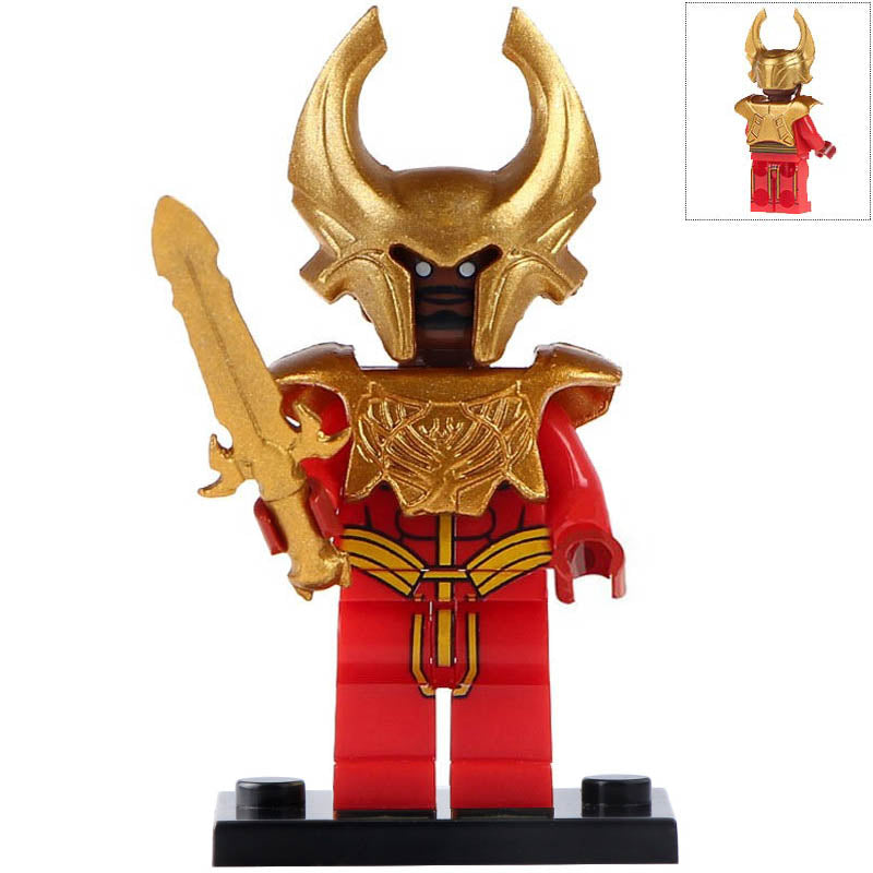 Heimdall Asgard Marvel Super Heroes Custom Brick Compatible Minifigure Toy