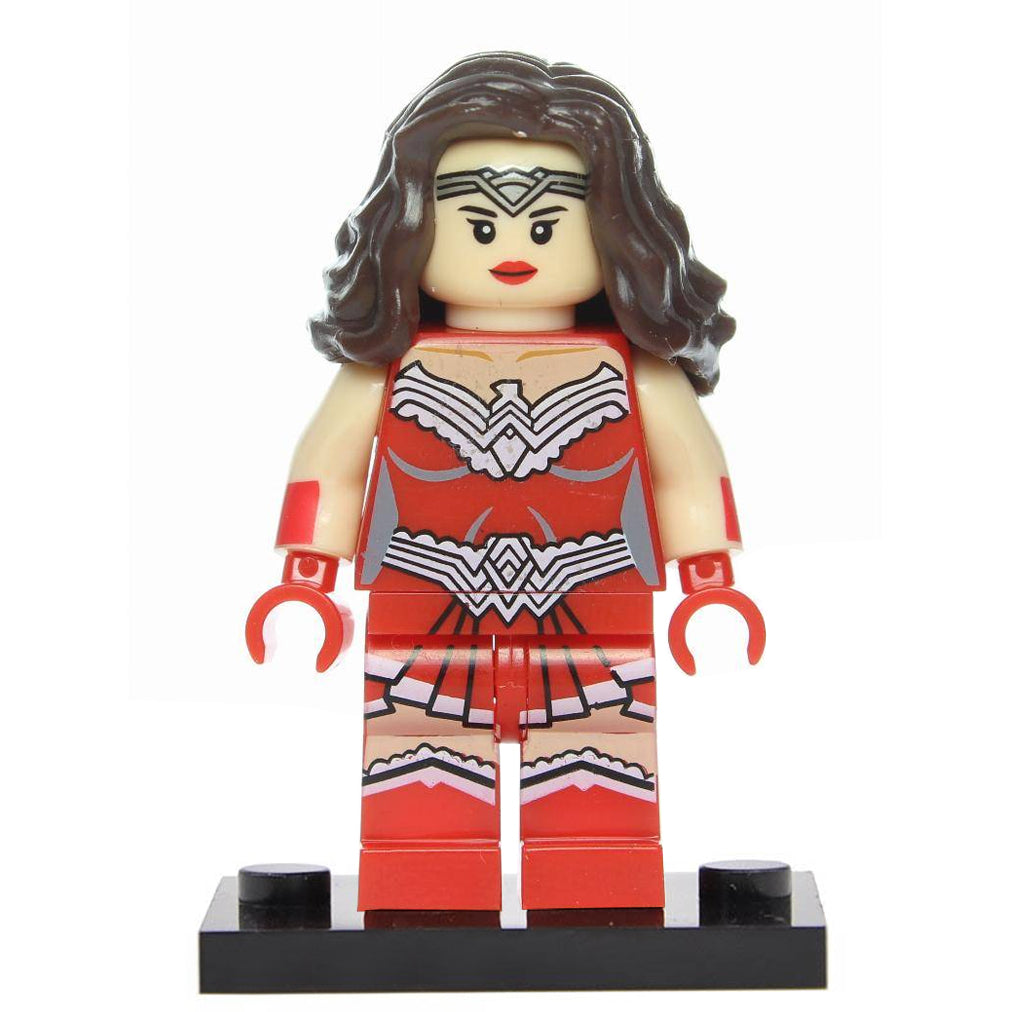 Wonder Woman (Christmas Edition) DC Super Heroes Custom Brick Compatible Minifigure Toy