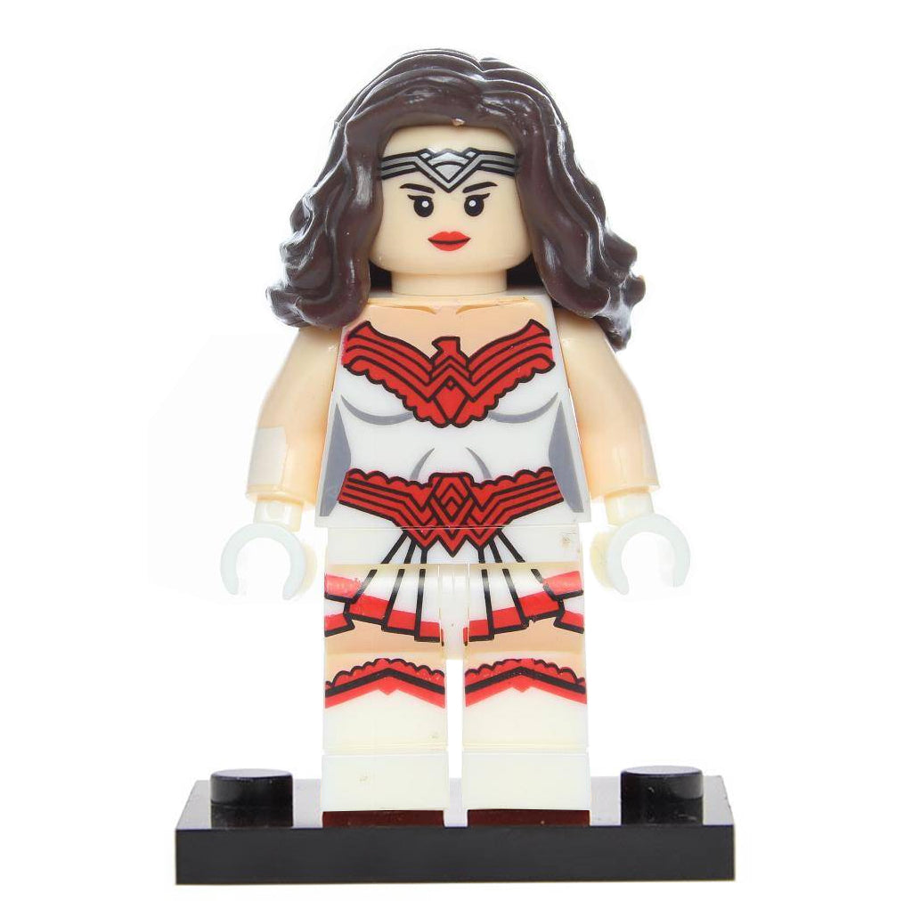 Santa Wonder Woman DC Super Heroes Custom Brick Compatible Minifigure Toy
