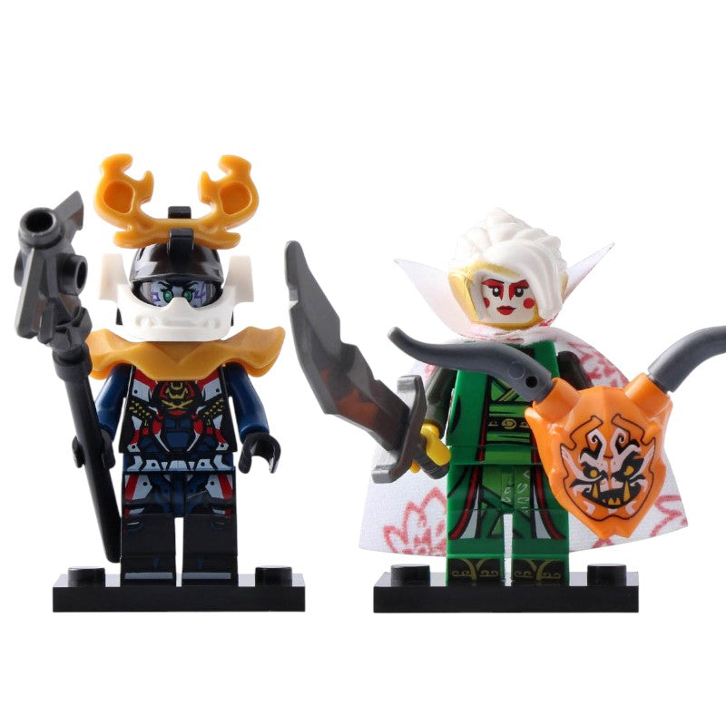 Harumi Samurai X Ninjago Sons of Garmadon Custom Brick Based Minifigure Toy