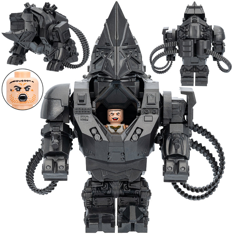 Rhino (Aleksei Sytsevich) Mech Armor TASM 2 (SMU) Custom Brick Compatible Minifigure Toy