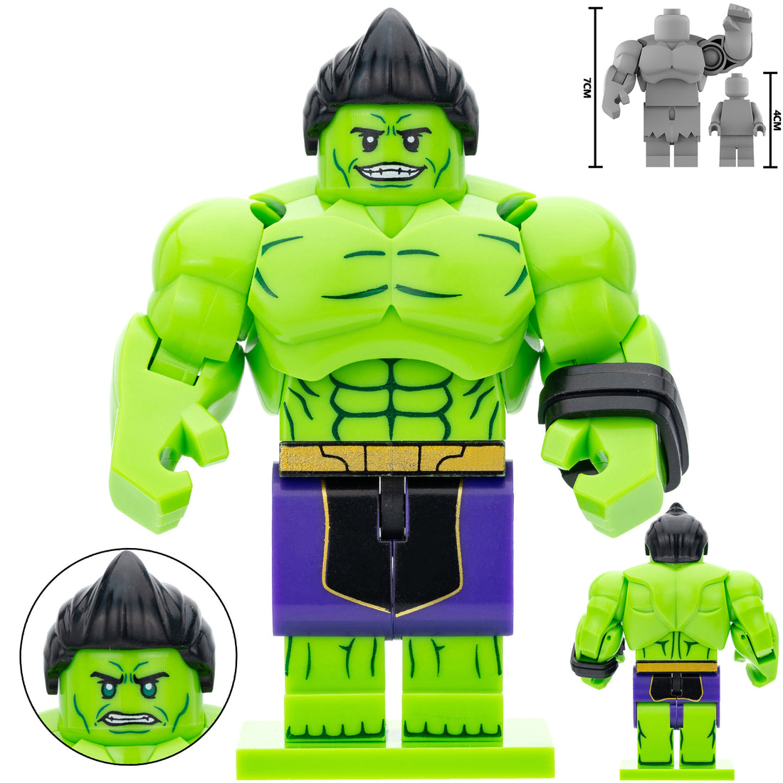 Hulk Weapon H Abomination Maestro Amadeus Cho Marvel Super Heroes Custom Brick Compatible Minifigure Toy