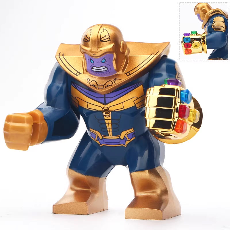 Thanos (BigFig) MCU Avengers Infinity War (2018) Custom Brick Compatible Minifigure Toy
