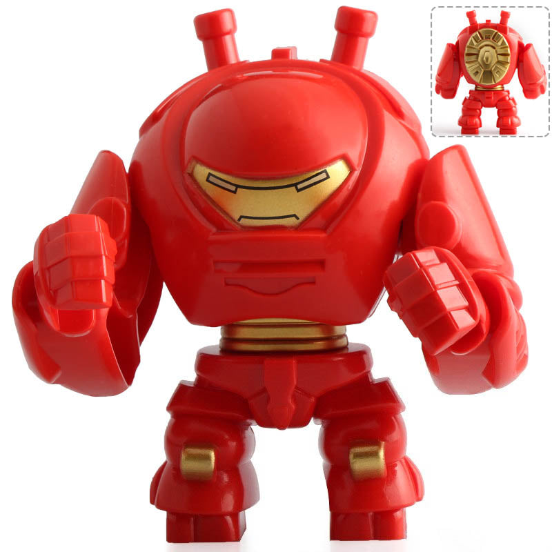 Iron Man Mk 44 Hulkbuster (BigFig) MCU Super Heroes Custom Brick Based Minifigure Toy