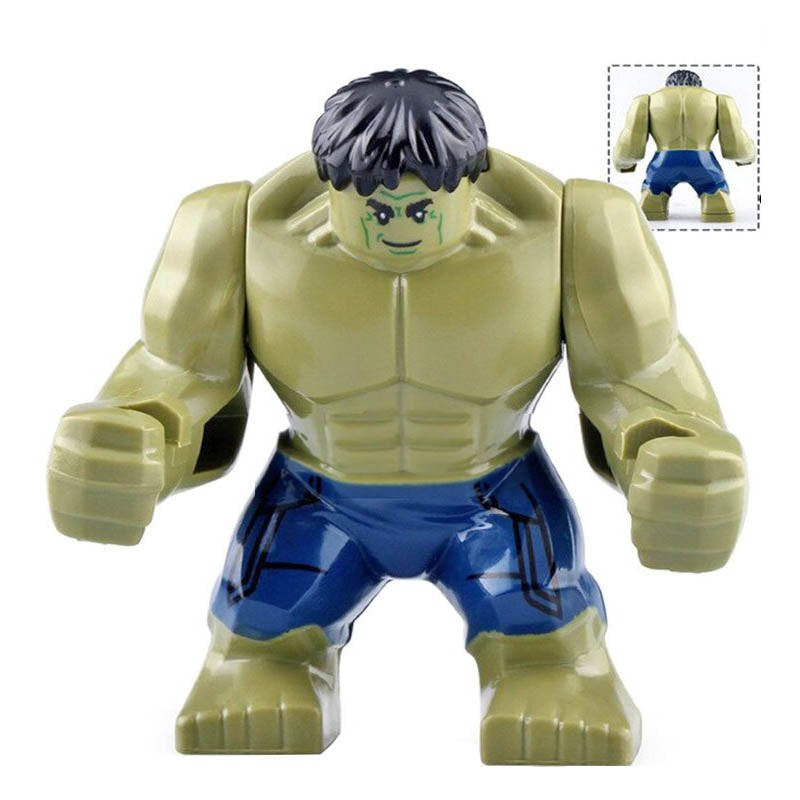 Bruce Banner (Hulk) MCU Avengers Endgame (2019) Custom Brick Compatible Minifigure Toy