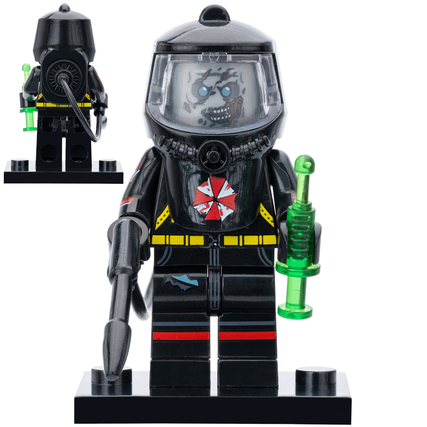 Radiation Suit Black Zombie