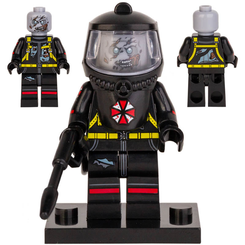 Radiation Suit Black Zombie