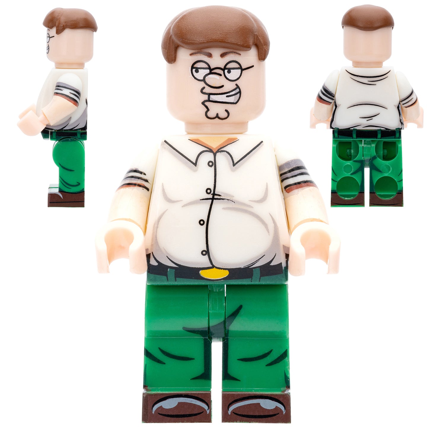 Family Guy Peter Griffin Classic Custom Brick Compatible Minifigure Toy