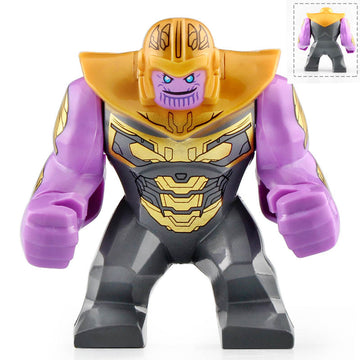 Thanos (BigFig) MCU Avengers Endgame (2019) Custom Brick Based Minifigure Toy