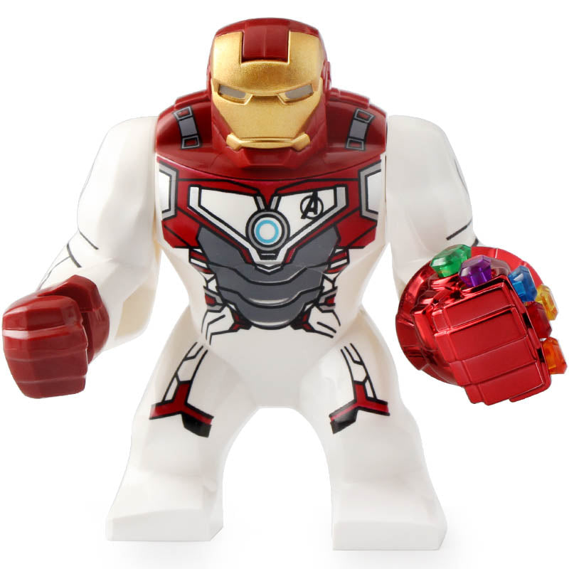 Iron Man (Quantum Realm suit) MCU Avengers: Endgame Custom Brick Based Minifigure Toy