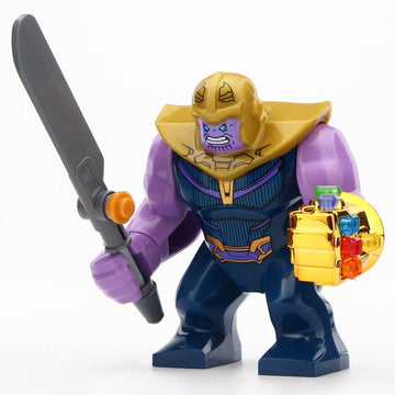 Thanos (BigFig) MCU Avengers Infinity War 2018 Custom Brick Compatible Minifigure Toy