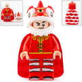 Red Lion Dance Mascot