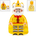 Yellow Lion Dance Mascot