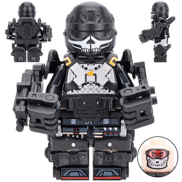 Edge of Tomorrow UDF Soldier Exo Suit Trooper Custom Brick Compatible Minifigure Toy
