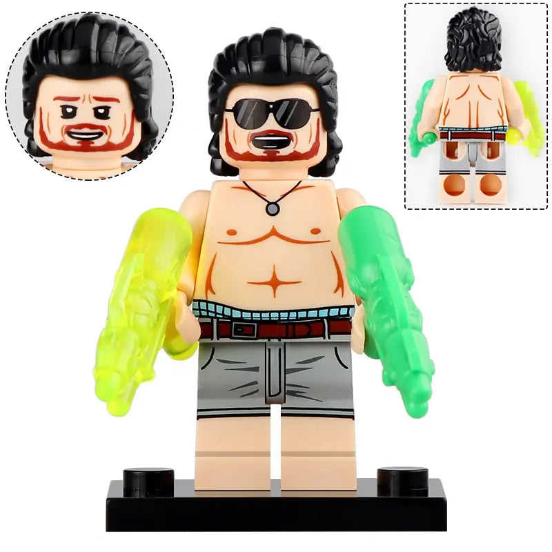 Leonardo DiCaprio Hollywood Actor Celebrity Custom Brick Compatible Minifigure Toy