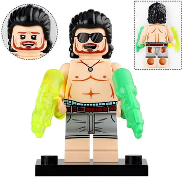 Leonardo DiCaprio Hollywood Actor Celebrity Custom Brick Compatible Minifigure Toy