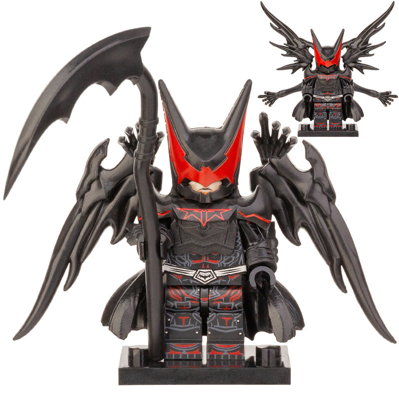 Batman Hellbat Armor DC Super Heroes Custom Brick Compatible Minifigure Toy