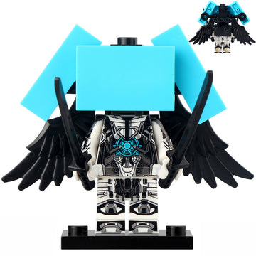 Skibidi Toilet Titan Computerman Custom Brick Compatible Minifigure Toy