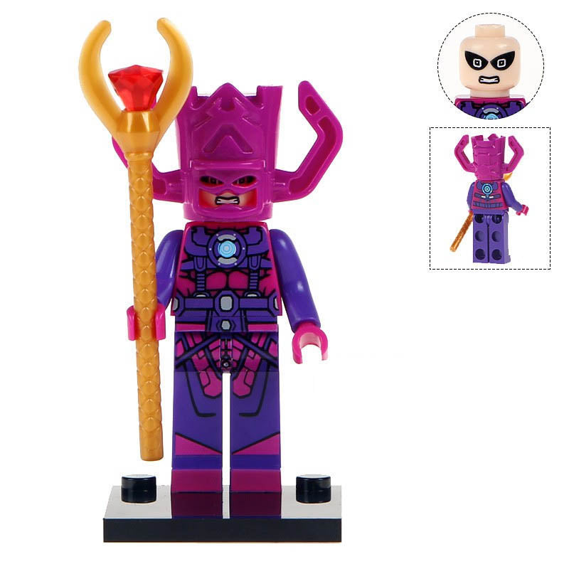 Galactus Devourer of Worlds Marvel Cosmic Villain Custom Brick Compatible Minifigure Toy