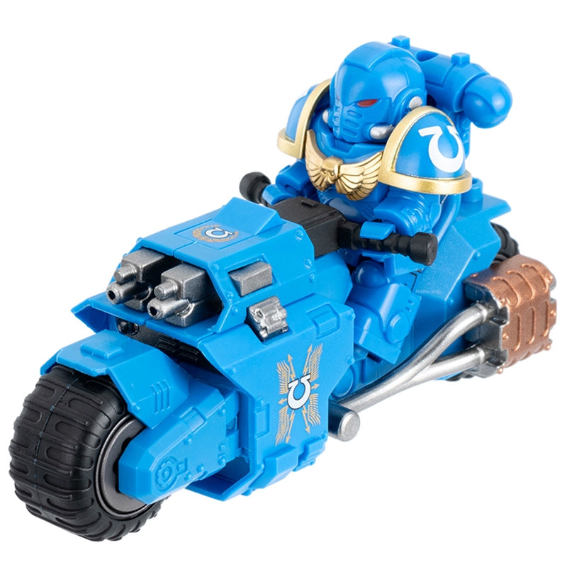 Captain Titus with Outrider Motorcycle