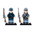 American Civil War Soldiers Joseph Pierce Lone Star Guard Custom Brick Compatible Minifigure Toy