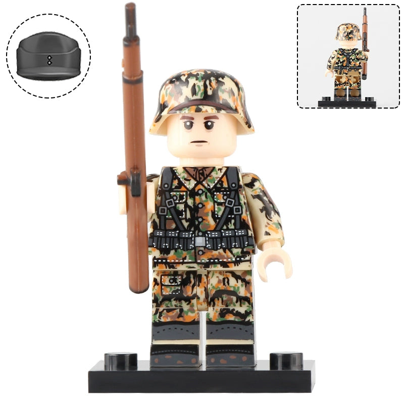 German Soldier (Leibermuster camouflage)