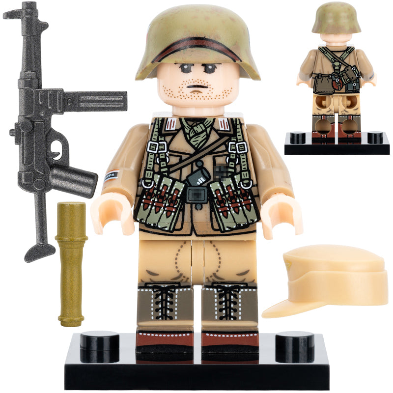 Afrika Korps Soldier with MP40