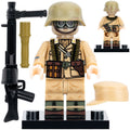 Afrika Korps Soldier with MG42