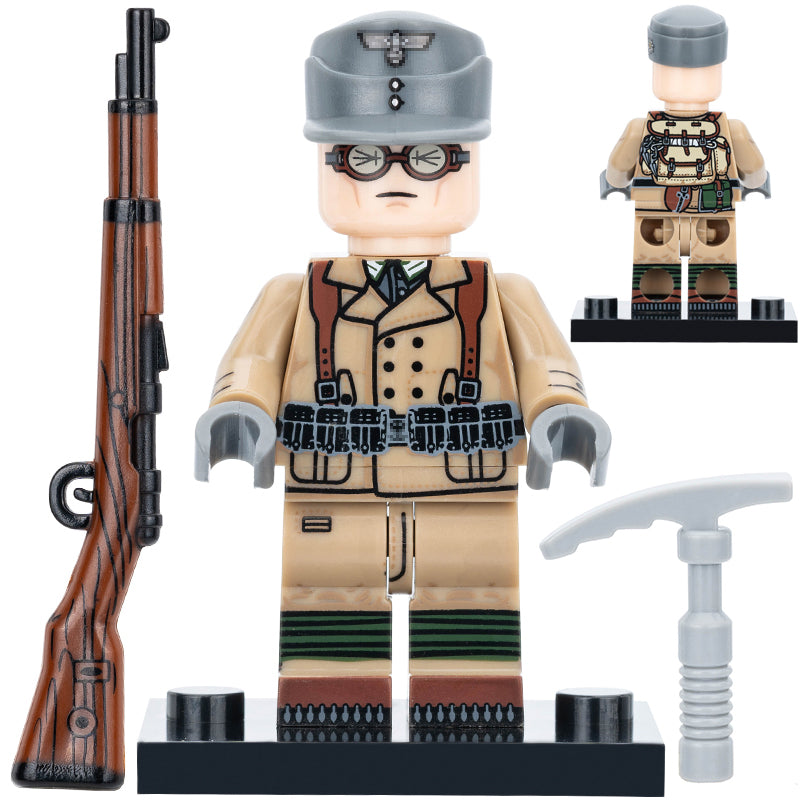 Gebirgsjaeger Soldier with Kar98k