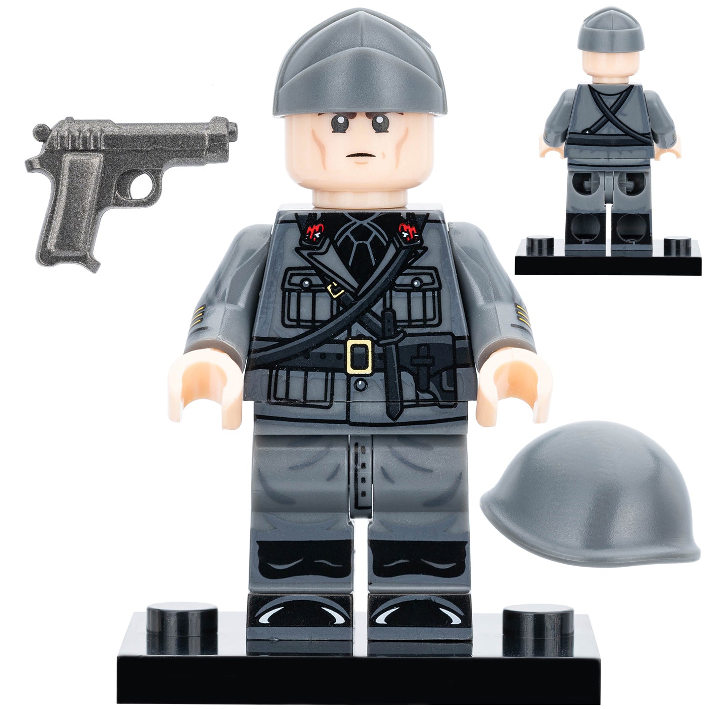 Italian Officer with Beretta M34