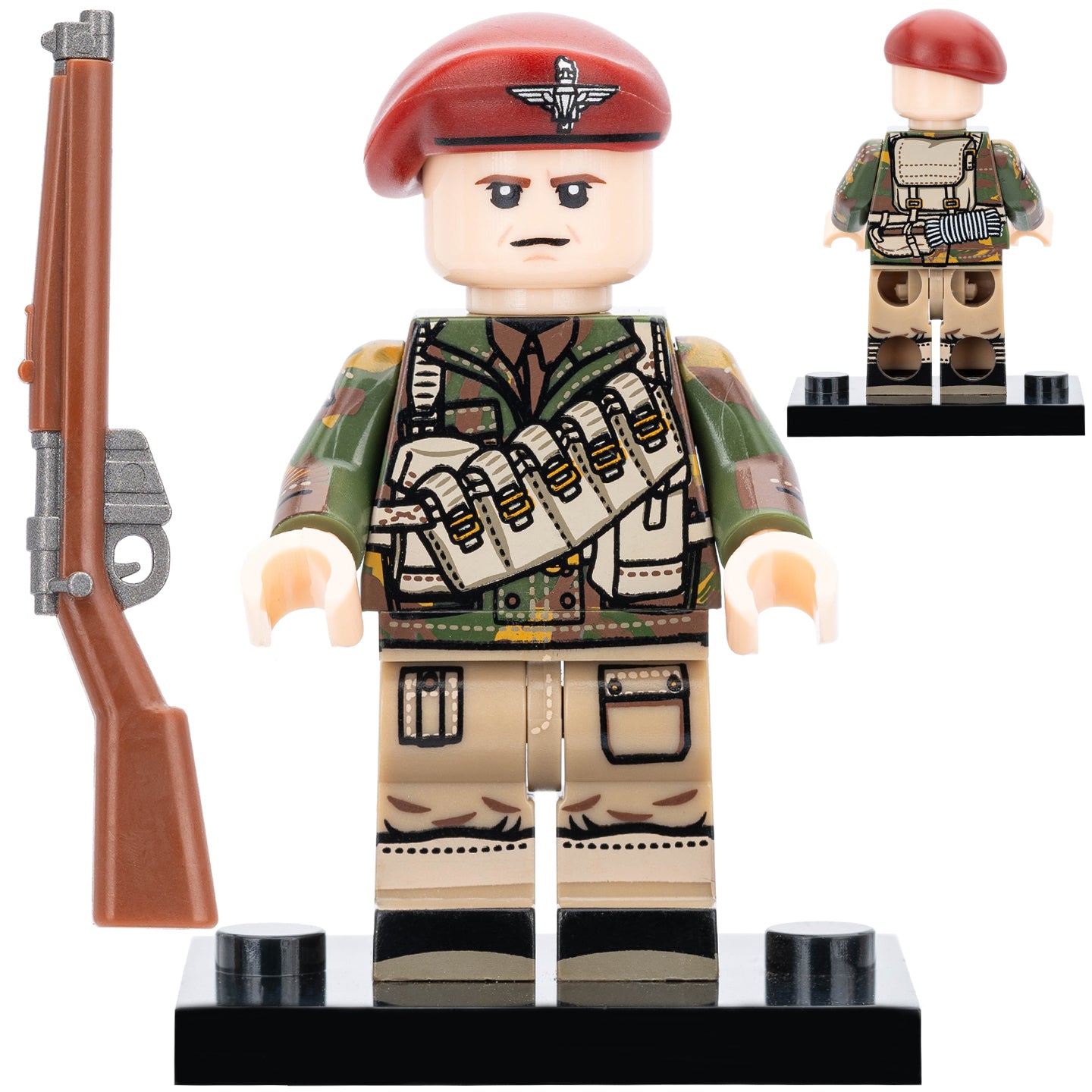 British Parachute Regiment Red Devils Soldier