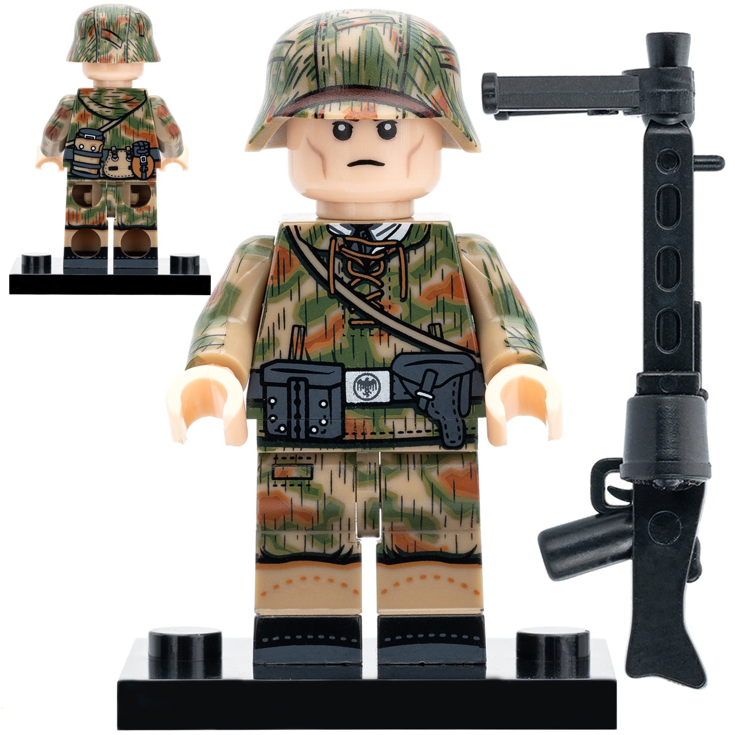 Camouflage Soldier MG42