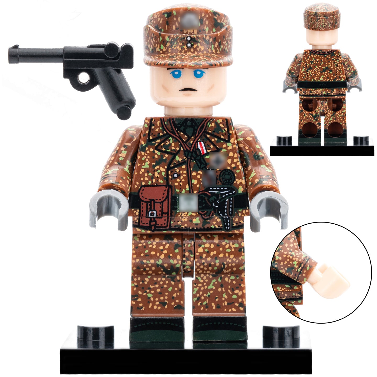 Pea Dot Camouflage Soldier
