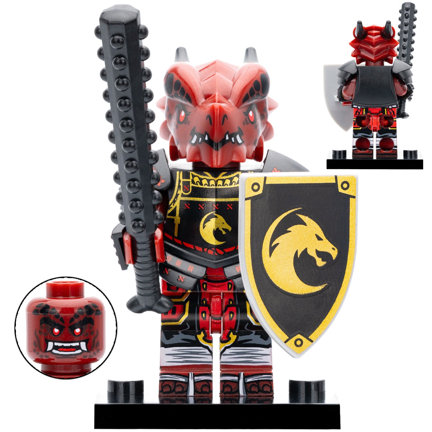 Red Dragonborn Samurai