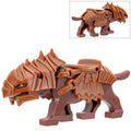 Brown Armored Warg Wolf