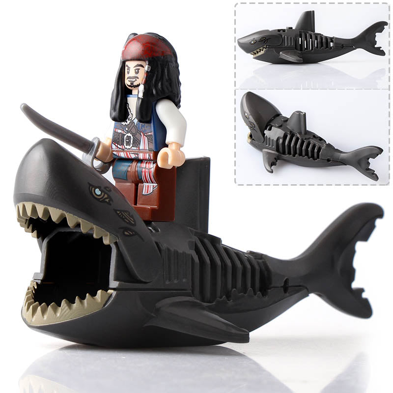 Zombie Shark Captain Jack Sparrow Sea life Animal Pirates of the Caribbean