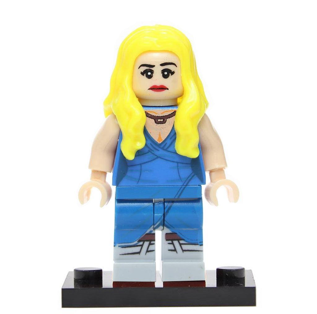 Game of Thrones Daenerys Targaryen Mother of Dragons Custom Brick Compatible Minifigure Toy