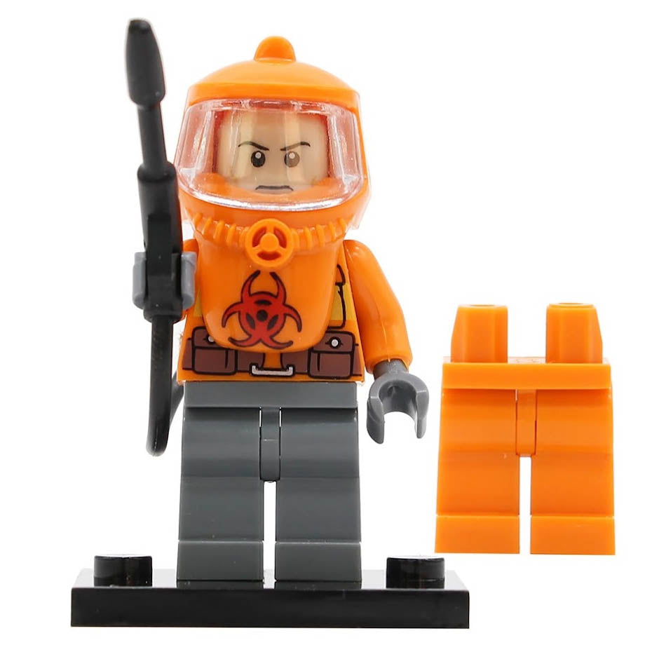Radiation Suit Orange Serious