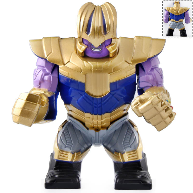 Thanos (BigFig) MCU Avengers: Endgame 2019 Custom Brick Compatible Minifigure Toy