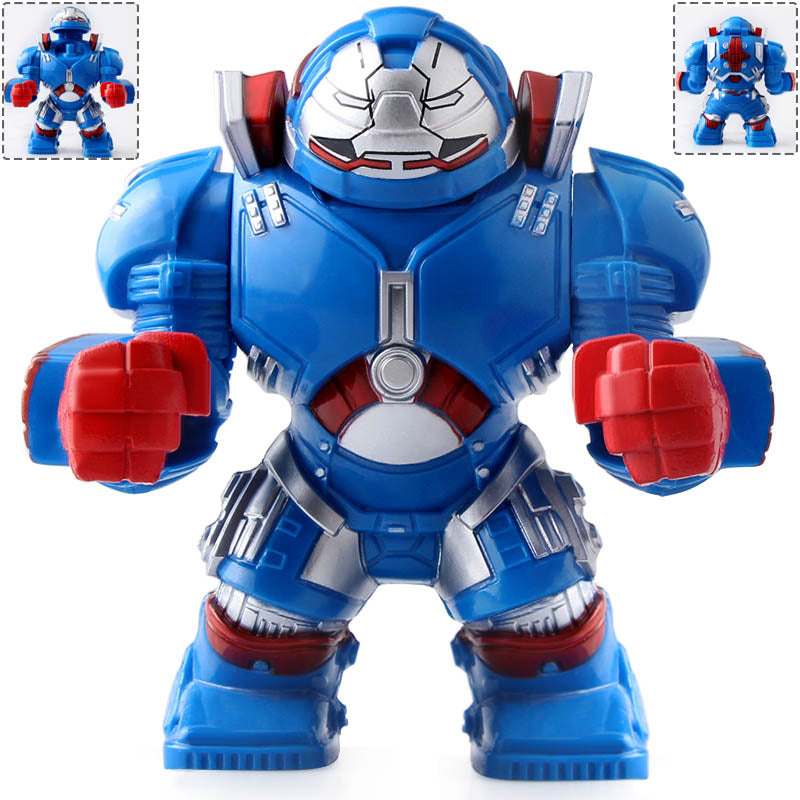 Iron Patriot Mk 2 MCU Super Heroes Custom Brick Compatible Minifigure Toy